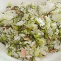 ととろ＆めい's cooksnap of when they made かぶの葉チャーハン.