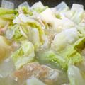 yomechann's cooksnap of when they made 白菜とツナのミルク煮込み.