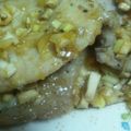 Nankumi's cooksnap of when they made 豚ロースのソテー：椎茸と葱ソース.