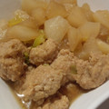 えみーろ's cooksnap of when they made ❤つくねと大根の煮物❤.