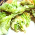 かざぴー's cooksnap of when they made ウドとヨモギの天ぷら.