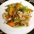 バウンド's cooksnap of when they made 柿と塩麹豚の炒め物.