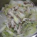 まいごのひつじ's cooksnap of when they made 豚バラ肉の白菜・きのこ鍋.