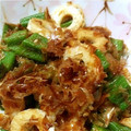 natsuoku's cooksnap of when they made おくらとちくわの梅肉あえ.