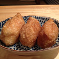 akacyairo's cooksnap of when they made 簡単！おいなりさんの作り方☆.