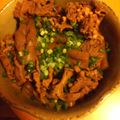 minamamu's cooksnap of when they made こんにゃくと牛肉の甘辛煮.