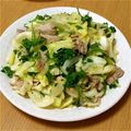 yukky0717's cooksnap of when they made 豚肉のパセリ炒め.