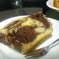 sao's cooksnap of when they made とっておきのケーキ！ココアとバナナのマーブルケーキ.