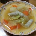 ＠げん's cooksnap of when they made シーセージ入りポトフ.