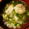 BiwacoJune's cooksnap of when they made 鰯のつみれ汁.