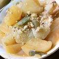 ノビル's cooksnap of when they made 大根と鶏ひき肉の炒め煮.