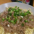 えみち1101's cooksnap of when they made ✿ひき肉あんかけ焼きそば✿.