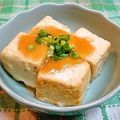 ありかん's cooksnap of when they made ☆簡単☆豆腐ステーキ☆甘味噌がけ.