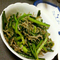 chell503's cooksnap of when they made 手軽にもう一品！蕪の葉とじゃこの炒め物.