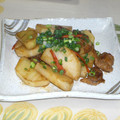 きゅー子's cooksnap of when they made ★大根と豚肉のこってり炒め★.