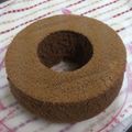 ユノリ's cooksnap of when they made ノンオイル♪抹茶おからシフォン.