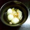 おつまみ大好き。。's cooksnap of when they made ☆簡単☆かぶ＆えびの煮物☆.