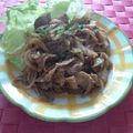 ＭｉｙａＣｏ's cooksnap of when they made 豚のカレーソース炒め.