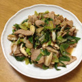 kacochan's cooksnap of when they made 青いネギと豚肉の味噌炒め.