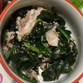 クック6OT0YQ☆'s cooksnap of when they made ニラとワカメ豚肉炒め.