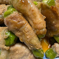 ぽっちゃりはちべい's cooksnap of when they made 甘辛タレ☆ししとうの豚肉巻き.