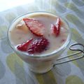 なつとも's cooksnap of when they made いちご✿アイスみるくティー.