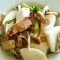 ななえ先生's cooksnap of when they made かぶとエリンギのにんにく炒め.