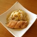 ☆つばちー☆'s cooksnap of when they made 白菜と鮭の煮物？.