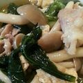 まぐるす's cooksnap of when they made 小松菜の中華丼☆.