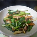 K/S's cooksnap of when they made 小松菜ときのこの炒め煮.