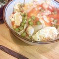 いくちゃん♪♪'s cooksnap of when they made 海老玉✿甘酢餡かけ丼.
