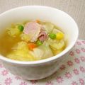 そらてんママ's cooksnap of when they made 簡単☆ベーコンとお野菜のコンソメスープ.