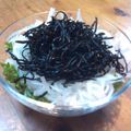 うまかっぺ's cooksnap of when they made 給料前のお助け！ヒジキと玉葱の鉄分サラダ.