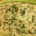 pianoym's cooksnap of when they made ルクエで★ＨＭで★とほうれん草蒸しパン.