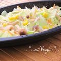 矢切のねぎちゃん's cooksnap of when they made ルクエ☆しらすとキャベツのレンジ煮.