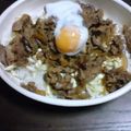 翔たんママ's cooksnap of when they made ウマッ！豚のショウガ焼きマヨキャベ丼.