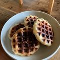 みるく茶's cooksnap of when they made ベルギーワッフル風ワッフル。.