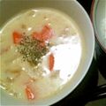 みめぐみりあ's cooksnap of when they made 具だくさん♡牛乳でシチュー♡.
