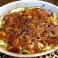 しろいひつじこ's cooksnap of when they made 千切りキャベツのミートソースグラタン.