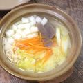 ✿逢✿'s cooksnap of when they made 簡単！万能！ 塩味の鍋 スープ.