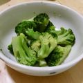 ♥なべ♥'s cooksnap of when they made ブロッコリーのからし醤油和え　.