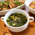月見なっとう's cooksnap of when they made わかめとコーンの中華スープ.