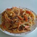 Naaaai's cooksnap of when they made オイマヨキムチの☆絡む・・☆やきうどん.