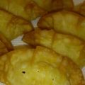 ぷくぷくブー's cooksnap of when they made ☆はちみつスイートポテトのおやつ餃子☆.