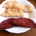 kurozubb's cooksnap of when they made １分で出来る＊余った皮で♪簡単生八つ橋＊.