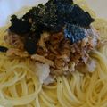 fukudoru's cooksnap of when they made 簡単☆ツナマヨと大根のパスタ☆.
