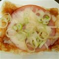 ☆hiyozou☆'s cooksnap of when they made 余ったお餅で「和風餅ピザ」.