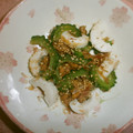 白いぐれーぷ's cooksnap of when they made ゴーヤと竹輪の納豆和え.