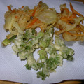 ゆう子りんこ's cooksnap of when they made ＊菜の花とお節のサクサクかき揚げ＊.