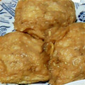 さやぴんmama's cooksnap of when they made てぬきを隠して！たまごが隠れた巾着.